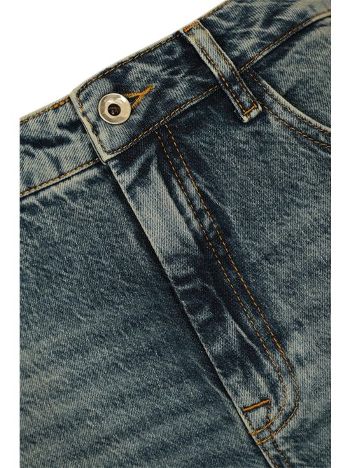 Jeans dritti a vita alta in tela denim Patrizia Pepe | 8P0487 D1WZBCA25